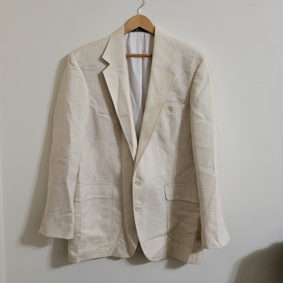Haggar Other - Haggar Light Tan Suit Jacket